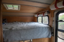 Cabover bed -- foot area